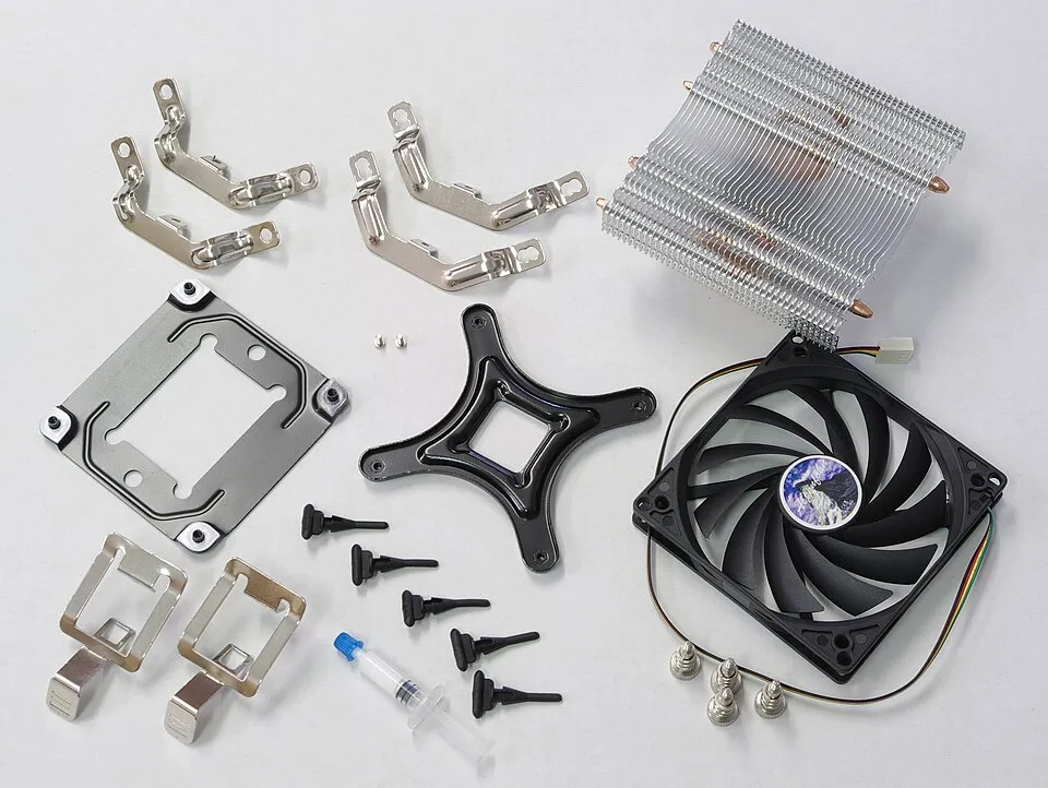 CPU cooler components