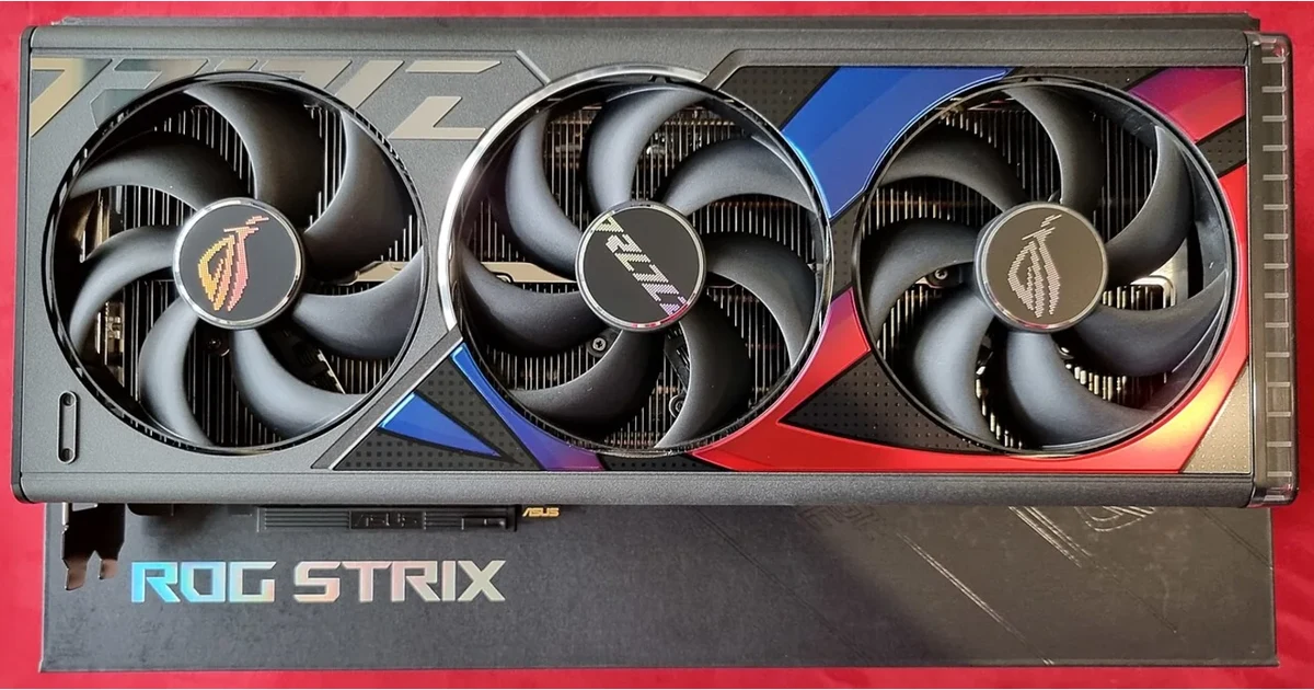 Asus ROG Strix GeForce RTX 4090 graphics card