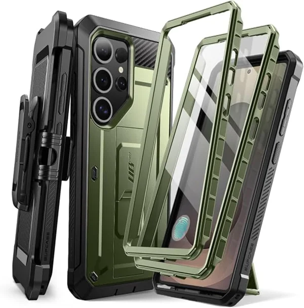 SUPCASE rugged case with screen protector for Samsung Galaxy S25 Ultra