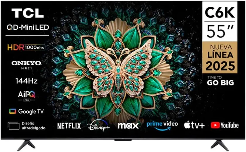 TCL 55C6K QD Mini LED television