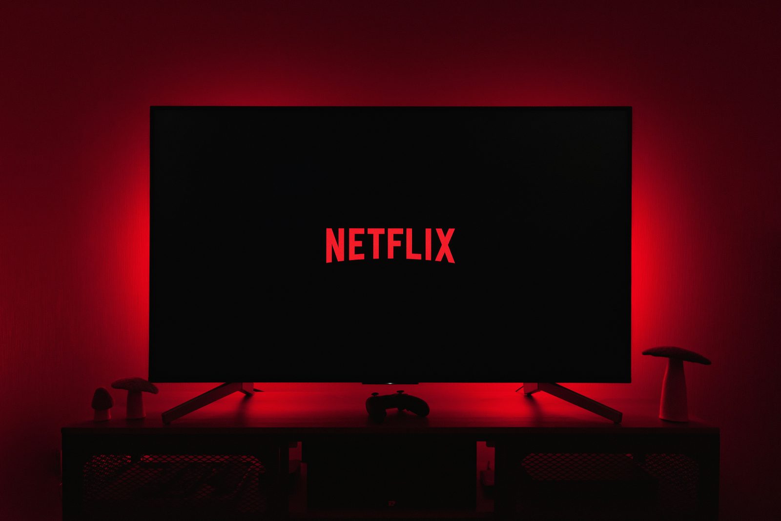 Wall-mounted smart TV